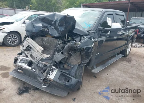 2015 Ford F150 Platinum from USA, damaged, VIN 1FTEW1EG3FFC52752